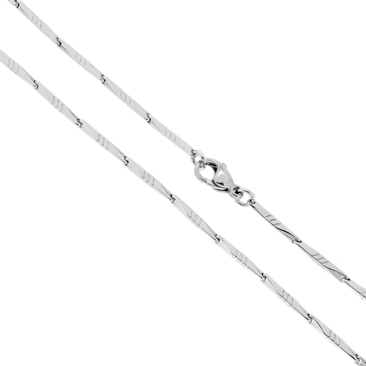 Catena Pesciolini sezione mm 1.6 lunghezza cm 50 in ACCIAIO<BR>