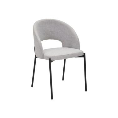 Sedia helsinki grigia set 2 pz cm 51x53x80