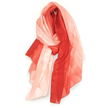 Sciarpa donna riga raso laura biagiotti made in italy