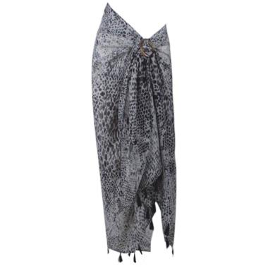 Pareo donna in poliestere 85x180 cm Coveri Collection