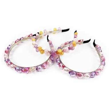 Cerchietto con pietre a cuore