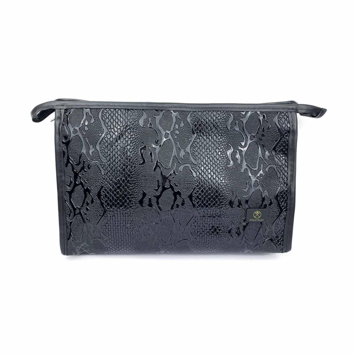 Beauty case nero Polo Play