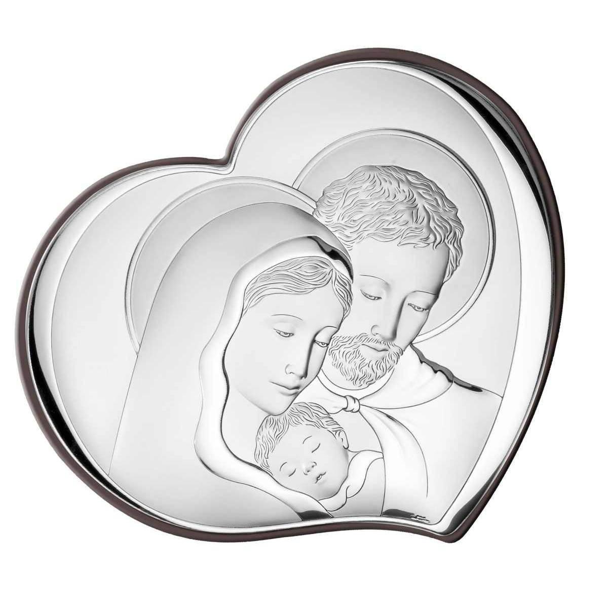 Sacra famiglia 7,5x6 sagomata valenti