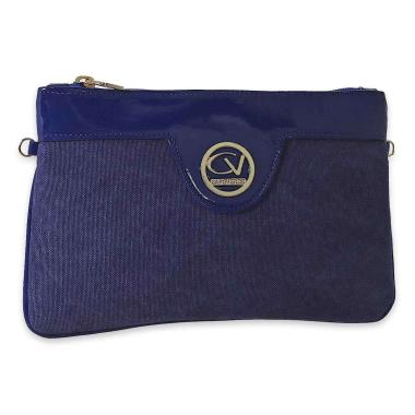 Tracollina donna in canvas biologico e vernice Capoerde Made in Italy