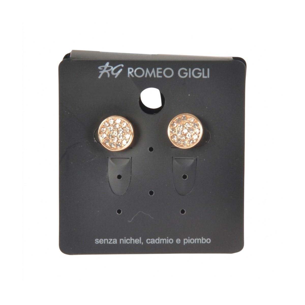 Orecchini donna a lobo con brillantini Romeo Gigli