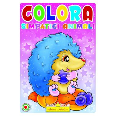 Libro colora simpatici animali
