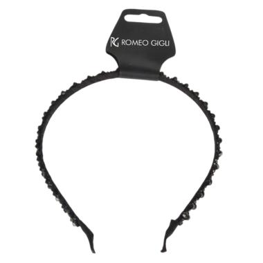 Cerchietto per capelli nero RG Romeo Gigli