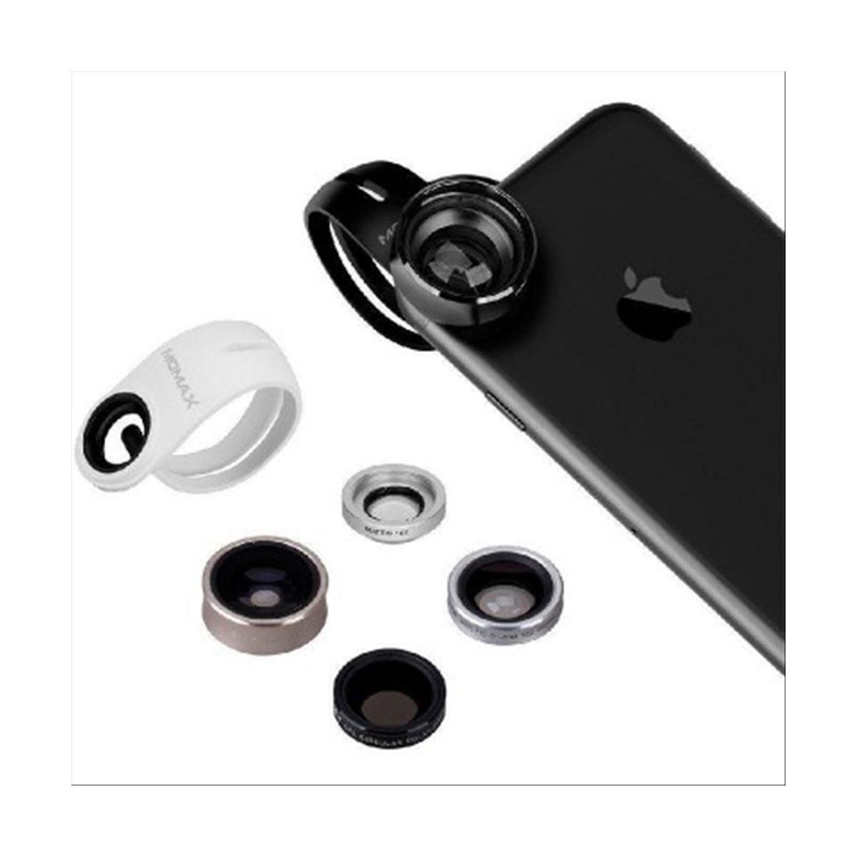 Momax obiettivo 6in2 per smartphone xlens cam 6 silver