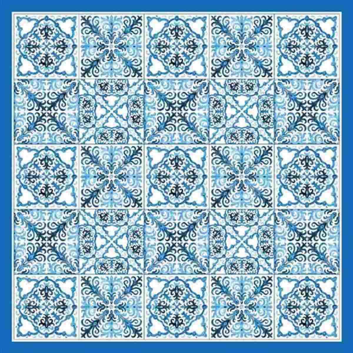 Foulard maioliche 90x90 cm