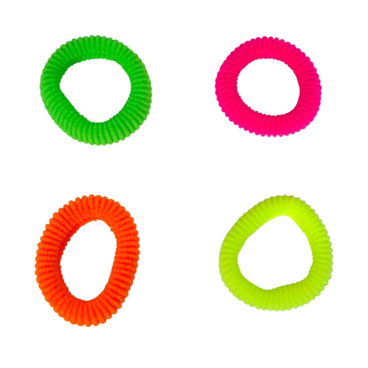 Elastico per capelli grande confezione da 50 pezzi colori fluo