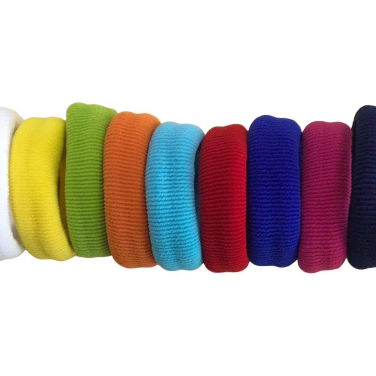 Elastico per capelli maxi in confezione da 24 pezzi colori assortiti