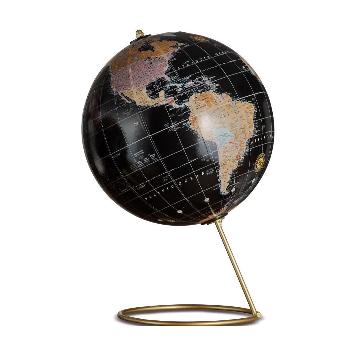 Mappamondo in plastica e ferro 18x14xh.27 cm