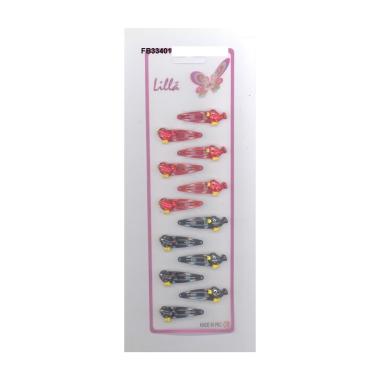 Fermaglio clic clac per capelli 4 cm uccellino